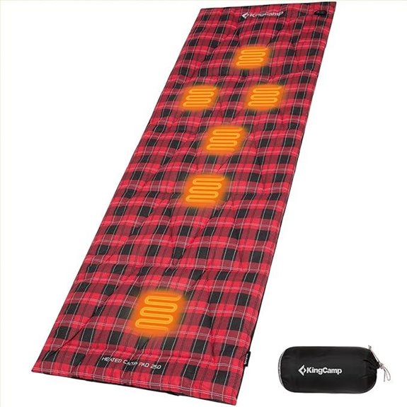 KingCamp Heated Sleeping Bag Pad with USB Power