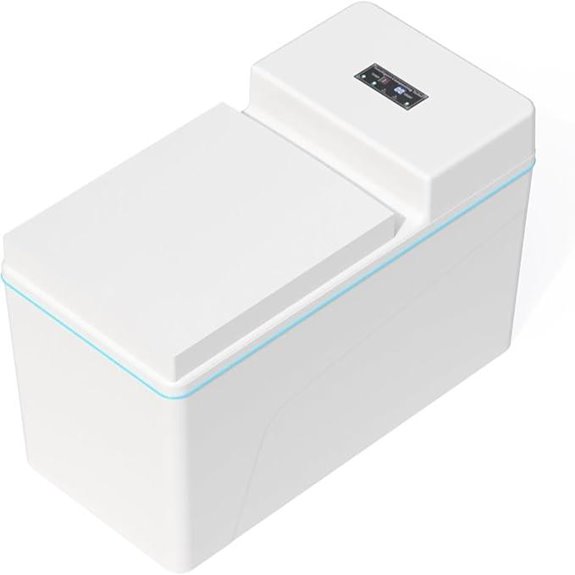 Waterless Composting Toilet with Heating and Exhaust