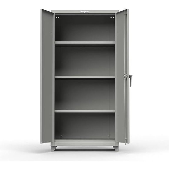 Strong Hold Heavy Duty 14 GA Cabinet with Shelves