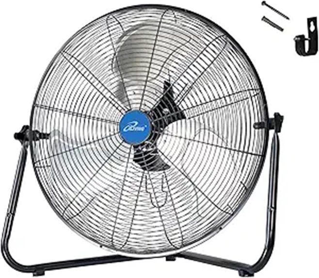 iLIVING 20-Inch Heavy Duty Wall & Floor Fan