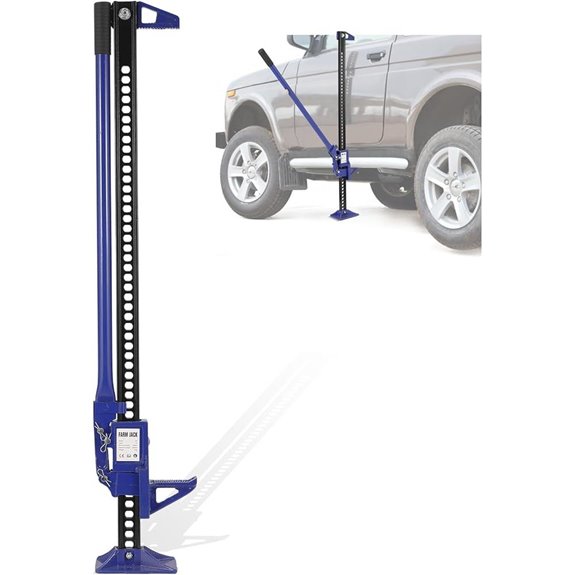 Heavy Duty 48-inch Farm Jack with 3 T Capacity