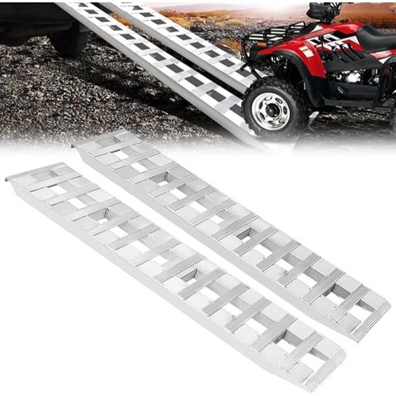 Heavy-Duty Aluminum Loading Ramps (2 Pcs)