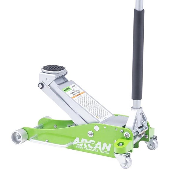 ARCAN 3-Ton Aluminum Steel Floor Jack with Dual Pump