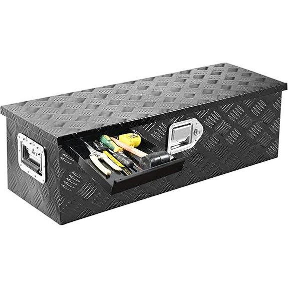 39 Inch Heavy Duty Aluminum Truck Toolbox with Lock