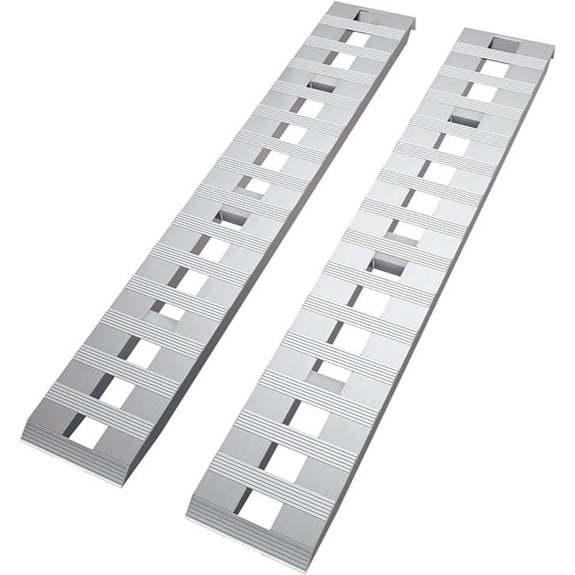 Heavy-Duty Aluminum Trailer Ramps 6000LBS (2 pcs)