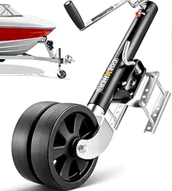 Upgrade 2.0 2000LBS Boat Trailer Jack
