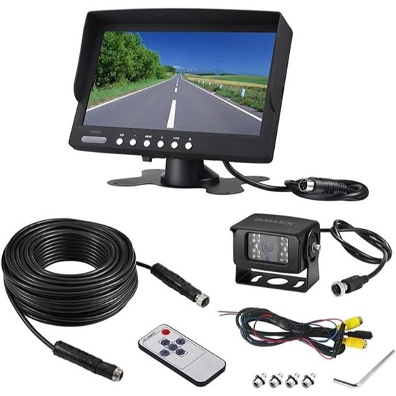 Heavy Duty Backup Camera Kit with 7 Screen and Extension