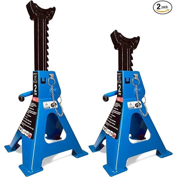 2-Ton Heavy Duty Car Jack Stands (Pair)