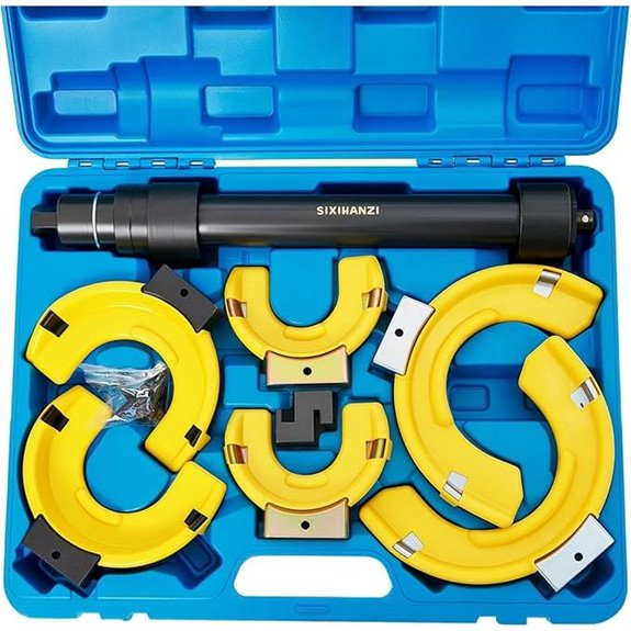 SIXIWANZI Heavy Duty Coil Spring Compressor Tool