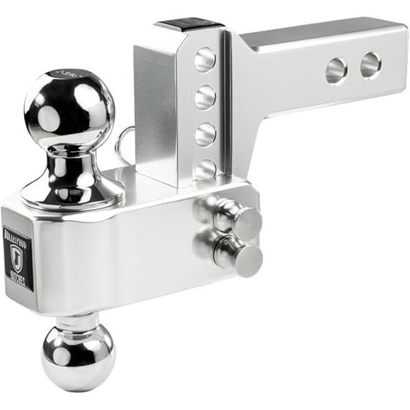 BulletProof Aluminum Trailer Hitch with Dual Balls