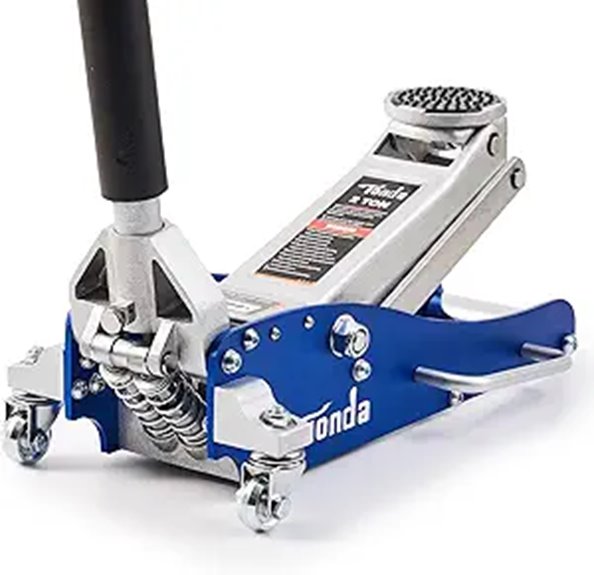 TONDA 2 Ton Hydraulic Floor Jack with Dual Pump