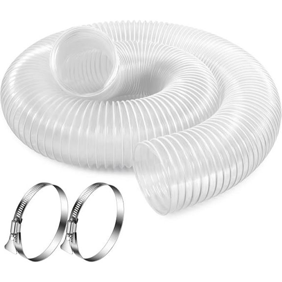 4-Inch x 10-Foot Heavy Duty Dust Collection Hose