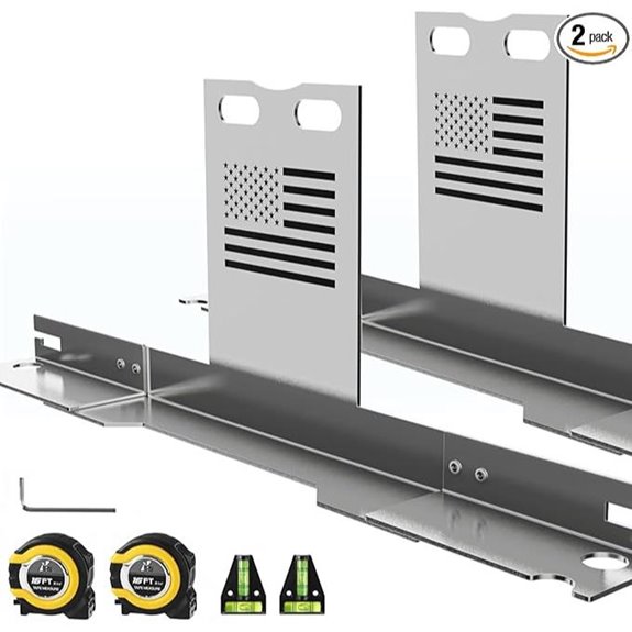 Heavy-Duty American Flag Wheel Alignment Tool