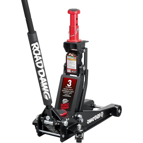 Torin 3-Ton Hydraulic Foldable Garage Floor Jack