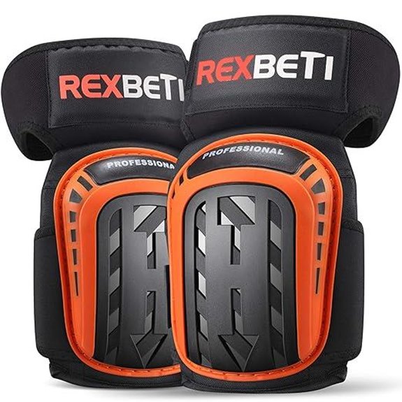 REXBETI Heavy-Duty Knee Pads for Work and Gardening