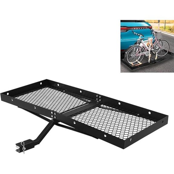 Elevate Outdoor Hitch Cargo Carrier 500 lb Capacity
