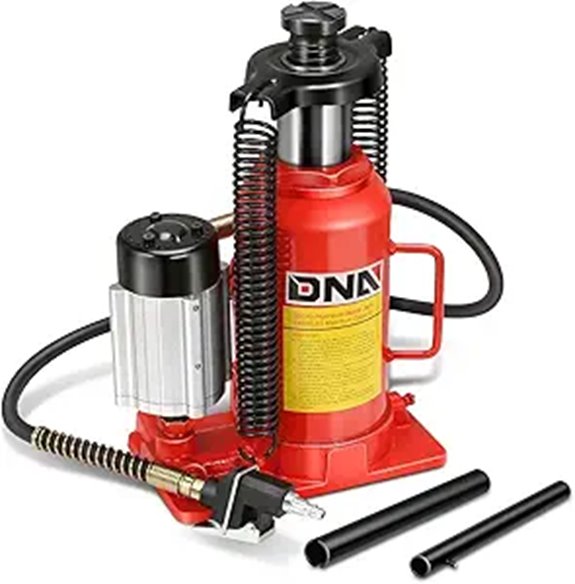 DNA Motoring 20 Ton Air Hydraulic Bottle Jack