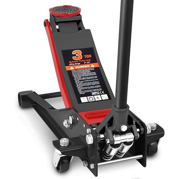 DNA Motoring 3 Ton Floor Jack Hydraulic Car Jack