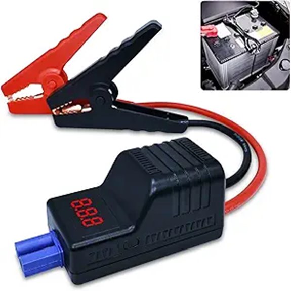 EC5 Heavy Duty Jump Starter Clamps with LCD Screen