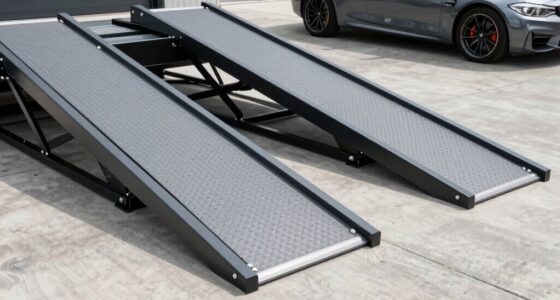 heavy duty low car ramps