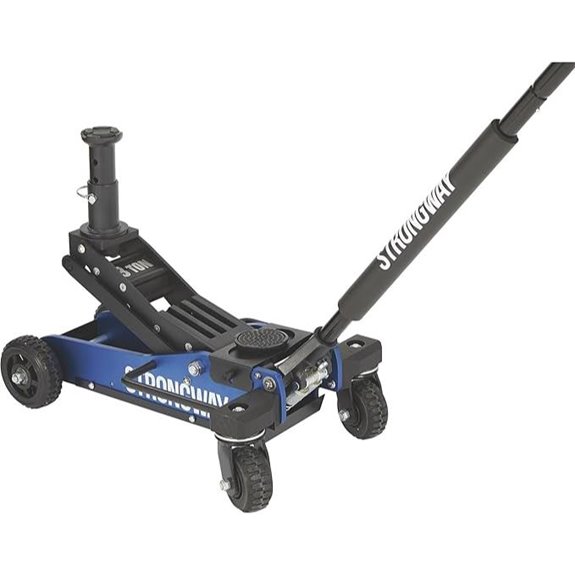 Strongway Off-Road Vehicle Jack with Heavy-Duty Casters