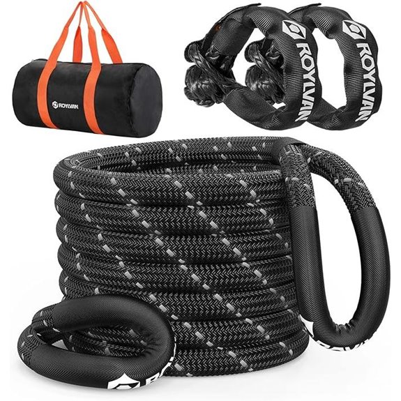 30ft Heavy Duty Offroad Tow Rope with Shackles