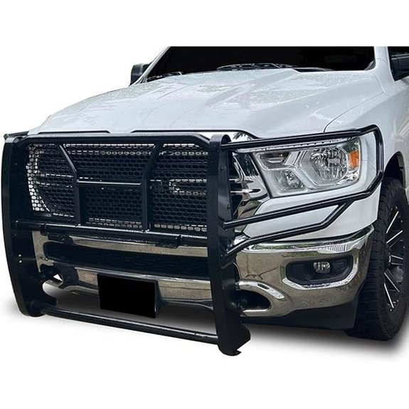 Black Horse Heavy Duty Ram Grille Brush Guard