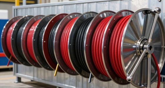 heavy duty retractable hose reels