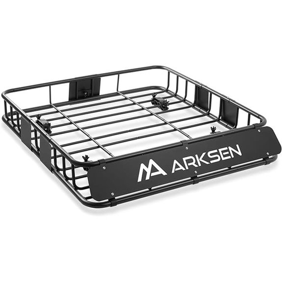 ARKSEN Heavy Duty Roof Rack Cargo Carrier Basket