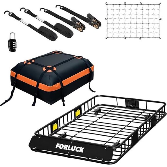 Forluck Heavy Duty Roof Rack Cargo Carrier Kit