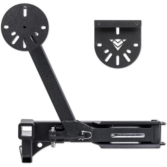 Armordillo Hitch Mount Spare Tire Carrier (Up to 35)