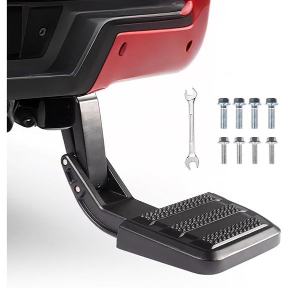 Heavy-Duty Aluminum Truck Bed Steps for Toyota Tacoma