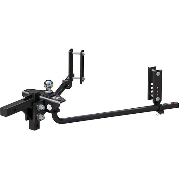 CURT TruTrack 2P Weight Distribution Hitch with Sway Control