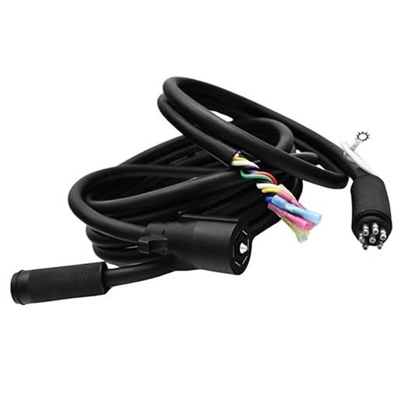 Heavy Duty 7-Way Trailer Wiring Harness Kit