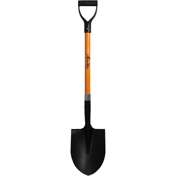 Ashman Heavy-Duty Digging Shovel with Trenching Blade
