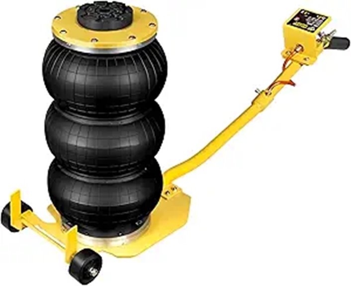 YELLOW JACKET 3 Ton Triple Bag Air Jack
