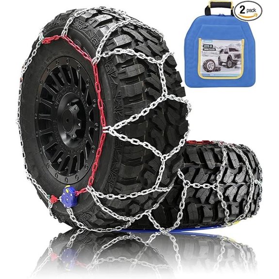 heavy duty truck snow chains