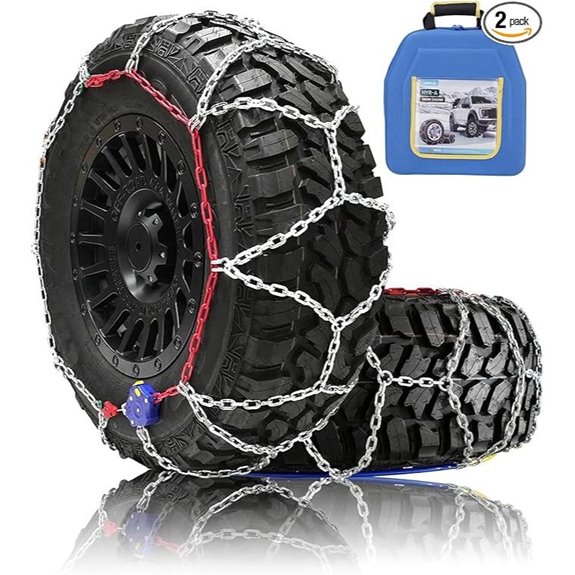 heavy duty truck snow chains