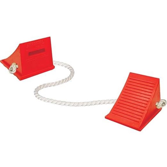 Large Wheel Chocks for Trucks 50k lb Capacity