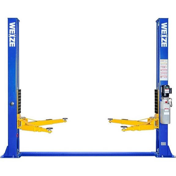 WEIZE 11000lbs Two Post Car Lift