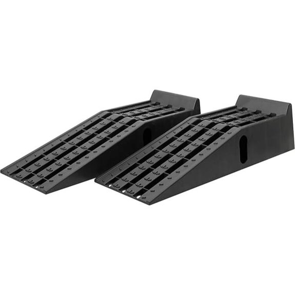 Ironton 12,000-Lb. GVW Poly Car Ramp Set - Pair