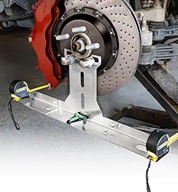 Heavy Duty Wheel Alignment Tool Kit with Tape Measures
