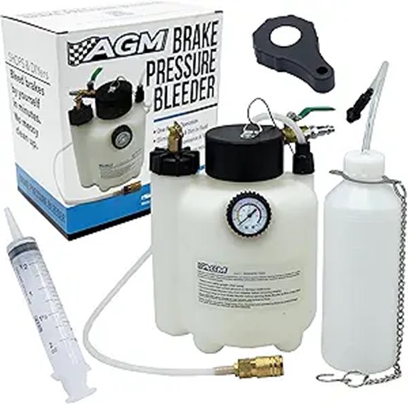 Professional Brake Bleeder Kit with 3L Capacity