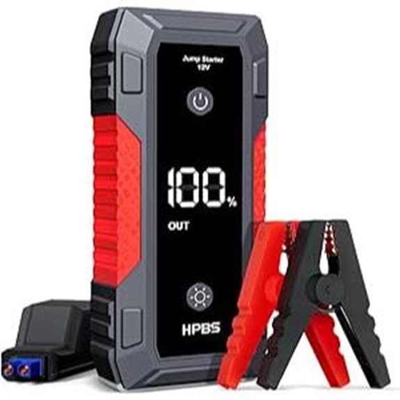 H50 Jump Starter: 5000A Portable Car Battery Pack
