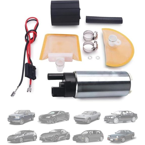 High Flow In-Tank Fuel Pump Kit with Accessories