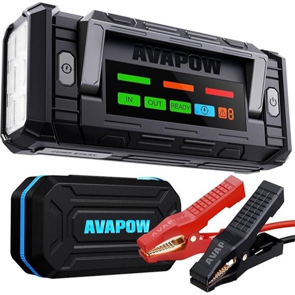 AVAPOW TJ68 10000A Jump Starter with Fast Charging