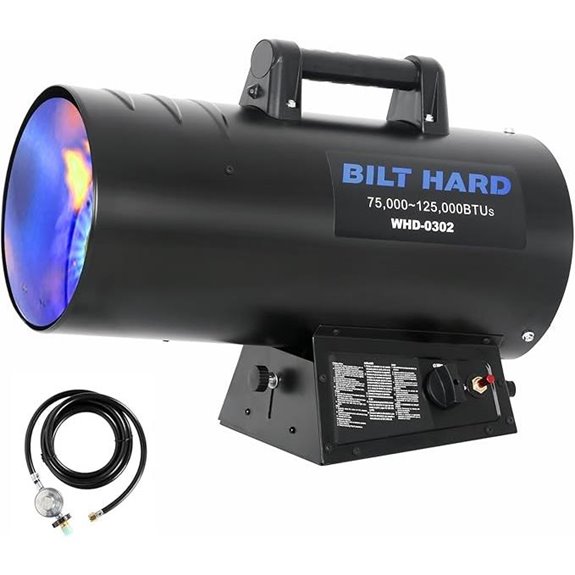 BILT HARD 125,000 BTU Propane Torpedo Heater