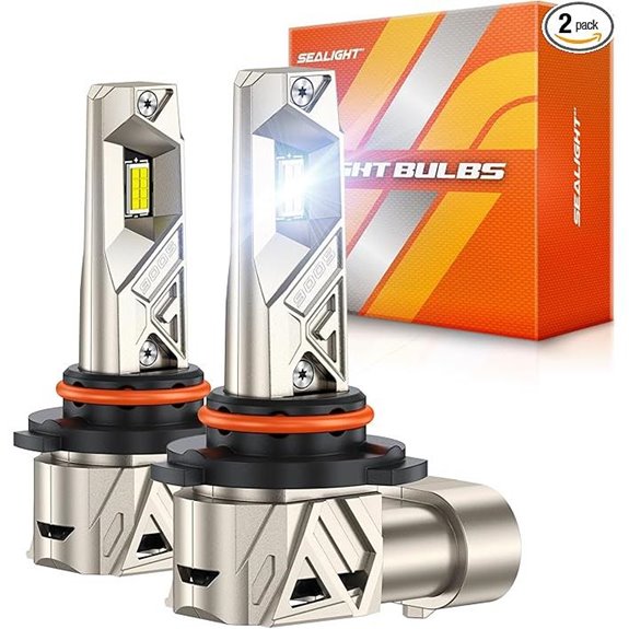 SEALIGHT 9005 LED Bulbs 2 Pack 96000LM Plug & Play