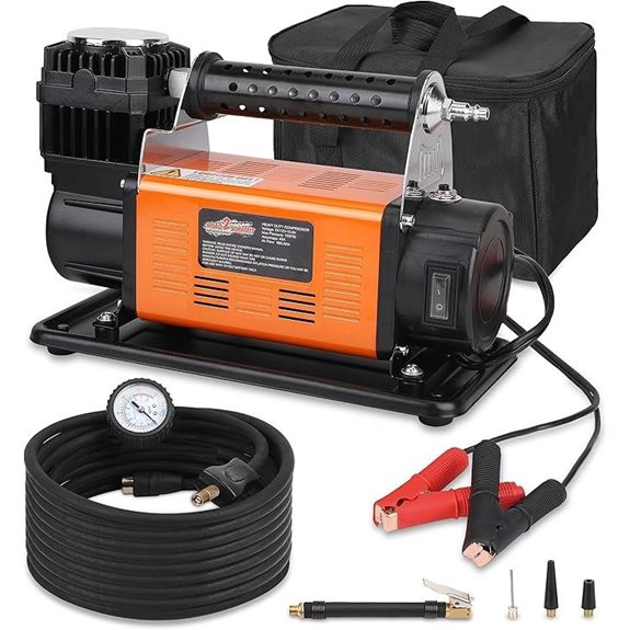 Heavy Duty 12V Air Compressor Kit for Vehicles