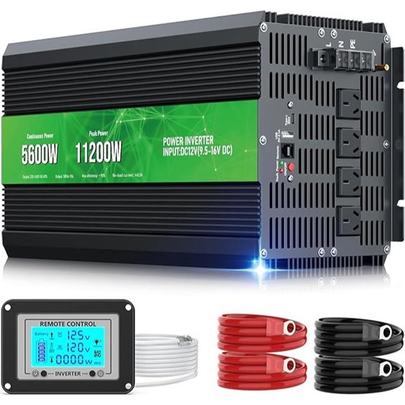 high power inverter remote